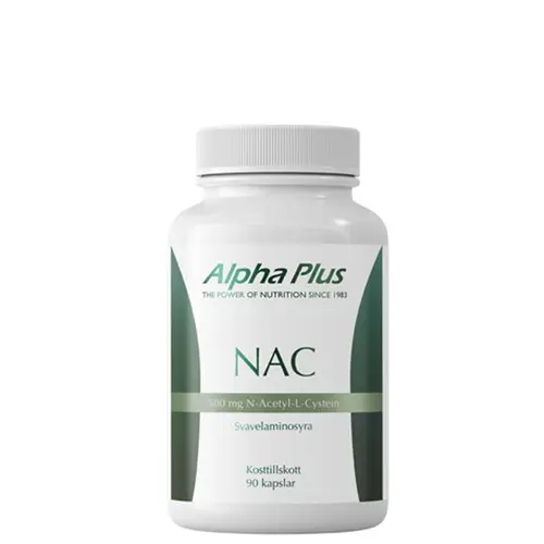 Alpha Plus NAC, 90 kapslar (45 g aminosyror)